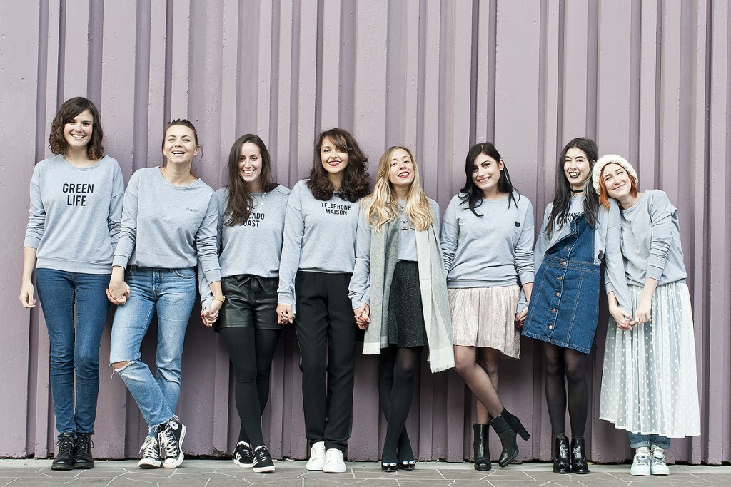 Looks des blogueuses du groupe 1P10S pour Mode by Cache Cache, Streetstyle des blogueuses mode par Virginie Zilbermann